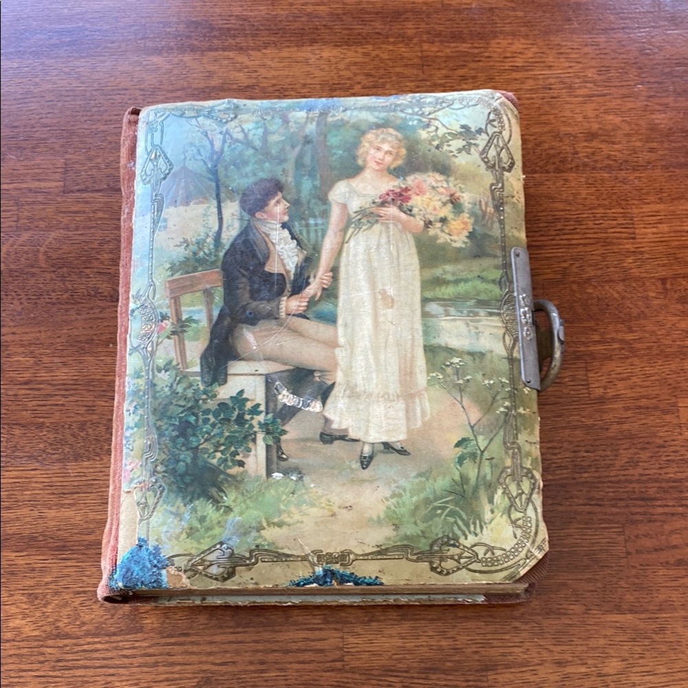 Vintage Victorian Photo Album - Home Decor